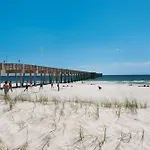 Gorgeous 1-Bed 2-Bath Condo With Gulf View! Pools On-Site! Walk To The Beach!